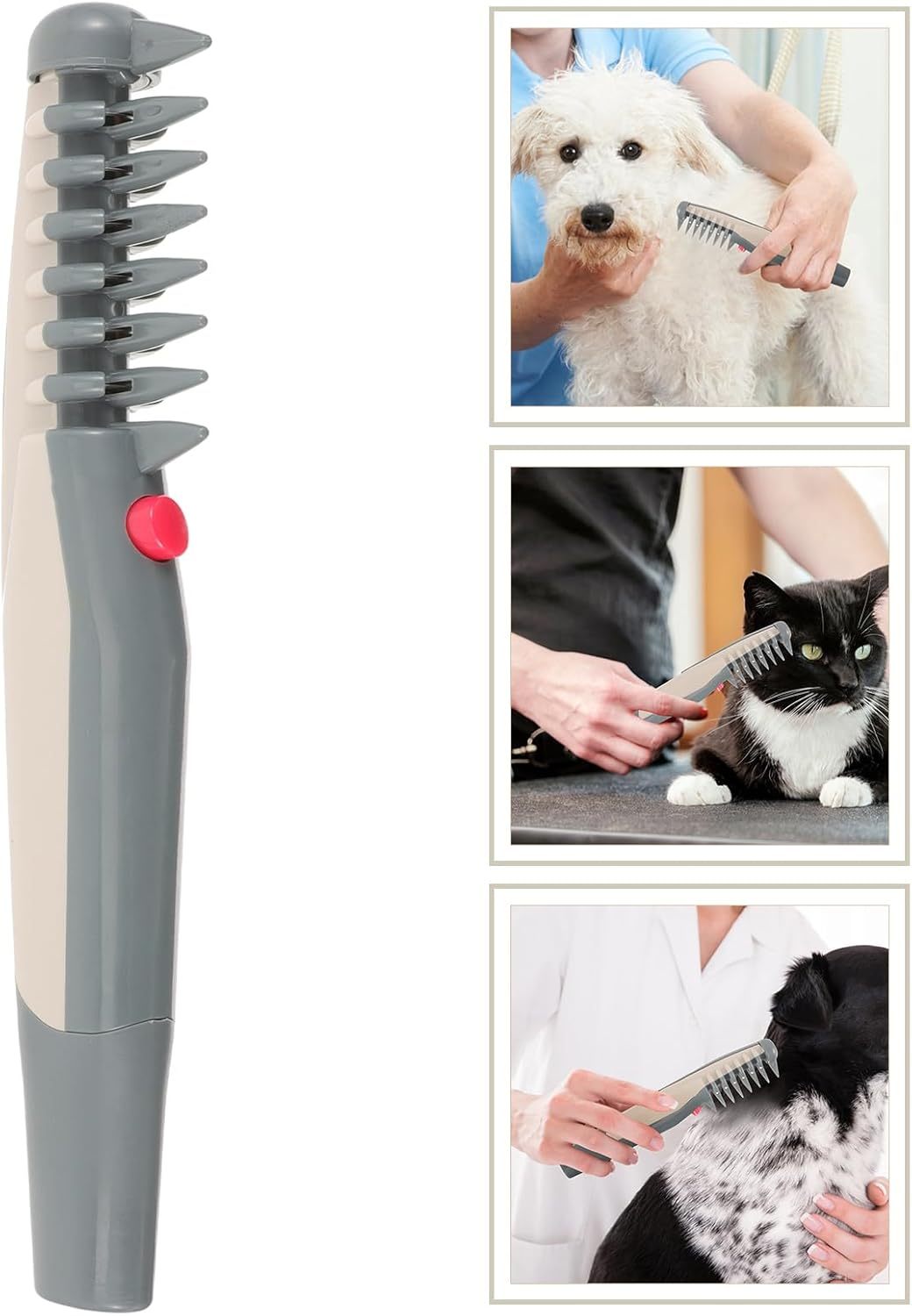 Pet Hair Trimmer For Precision Haircuts And Grooming  Electric Razor 4 AA Batteries Are Required For Use Without Batteries